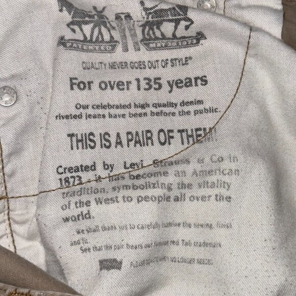 👖 Rare discontinued Levi’s 508 Slim Tapered Jeans - Picture 6 of 7
